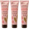 La Saponaria Crema Ravvivaricci Modellante Babassu Bio e Probiotici 3x150 ml