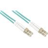 Link LKLCLC3502 - Cavo Fibra Ottica LC/LC Duplex Multimode OM3 50/125 2M - Patch Cable per Reti LAN, Switch e Patch Panel, Alta Velocità e Bassa Perdita