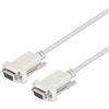 Manhattan Cavo Pc/Pc Null Modem Cavo AT, AT cross over DB 9p. F/F 1,8 m