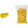 LINK LKPL8GI Confezione da 100 Copriconnettori RJ45 da 6 mm per Plug, 8 Poli, Cavo Categoria 5E-6, Giallo
