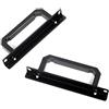 SilverStone Technology SST-RA02B - Maniglie per PC GD07 GD08 GD09 GD10, in Alluminio, Colore: Nero