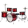 Oqan QPA-5 Junior Batteria Acustica 5 pz per Bimbi Rossa