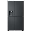 LG GSLE91EVAC - Frigorifero americano, 628 litri, no frost, nero, classe energetica C