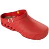 SCHOLL SHOES Scholl Clog Evo Taglia 38-39 Colore Rosso Ciabatta Unisex in TPR con Tecnologia Memory Cushion
