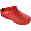 SCHOLL SHOES Scholl Clog Evo Taglia 40-41 Colore Rosso Ciabatta Unisex in TPR con Tecnologia Memory Cushion