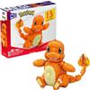Mega Brands MEGA Pokémon - Charmander Gigante set di costruzioni con 750 mattoncini e pezzi compatibili, una Poké Ball e l'iconica coda fiammante di Charmander, Giocattolo e regalo per Bambini 10+ Anni, HHL13
