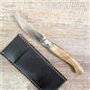 Ladymsardegna COLTELLO ARTIGIANALE 20 CM arburesa manico corno di Montone scanno ANIMA