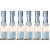 Brut Dargent - Free Chardonnay, spumante analcolico Piccolo (6 x 0,20 L)