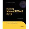 Ty Anderson Guy Hart-Davis Beginning Microsoft Word 2010 (Tascabile)