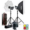 Godox Kit da studio Godox QSII 2xQS400II