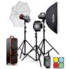 Godox GSII Kit flash da studio 2xGS200II + GS400II