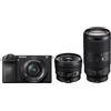 Sony Alpha ILCE-6700 + 16-50mm + 10-20mm f/4.0 G + 70-350mm f/4.5-6.3 G