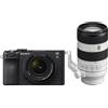 Sony Alpha ILCE-7C II black + 28-60mm + SEL 70-200mm f/4.0 II