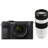 Sony Alpha ILCE-7C II black + 28-60mm + SEL 70-200mm f/4.0