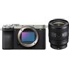 Sony Alpha ILCE-7C II silver + FE 16-25mm f/2.8 G - Obiettivo Zoom per Sony E-Mount