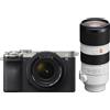 Sony Alpha ILCE-7C II silver + 28-60mm + 70-200mm f/2.8