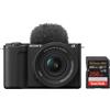 Sony Alpha ZV-E10 II + 16-50mm + SanDisk Extr. Pro 256GB 200MB/s V30