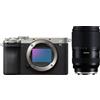 Sony Alpha ILCE-7C II silver + Tamron 25-200mm f/2.8-5.6 Di III VXD G2 - Teleobiettivo Zoom per Sony E-Mount