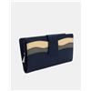 Navigare Portafoglio Donna in Vera Pelle Modello 758-61, Blu Notte