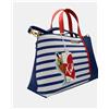 Braccialini Borsa Donna Shopper Estiva Mod. B12912 Collezione TUA Blu, Righe