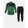 Umbro Tuta Uomo Sportiva completa Felpa e Pantalone, Verde