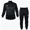 Umbro Tuta Uomo Sportiva completa Felpa e Pantalone, Nero