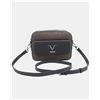 19V69 Italia by Versace Borsa a Tracolla Donna Camera Bag Modello Carmen, Grigio