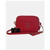 19V69 Italia by Versace Borsa a Tracolla Donna Modello Luna Blanch Rossa Trapuntata, Rosso