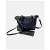 19V69 Italia by Versace Borsa Donna a Mano e Tracolla Modello Juantitia, Nero
