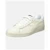 Diadora Sneakers Unisex C6180 L Low Waxed Bianche in Pelle Stile Urban Casual, Bianco