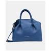 Pierre Cardin borsa art. 6275 shopping mordida con pochette removibile, Blu Jeans