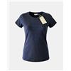 Lara Riva T-Shirt donna comfort fit 100% Cotone art. 1171, Blu navy