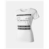 Lara Riva T-Shirt donna comfort fit 100% Cotone art. 1119 C, Bianco