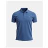 Nazareno Gabrielli Polo Uomo Cotone 100% piquet mezza manica, Blu Urban