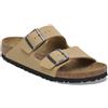 Birkenstock Ciabatte Donna Arizona Birko-flor Nubuck Beige, Taglia: 37, beige