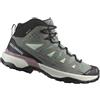 Salomon Scarpe Donna X Ultra 360 Mid Leather Gtx Verde, Taglia: 5 UK - 38, verde
