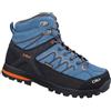 Cmp Scarponi Uomo Moon Mid Waterproof Blu, Taglia: 41, blu