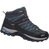 Cmp Scarponi Uomo Rigel Mid Waterproof Blu/grigio, Taglia: 40, blu/grigio