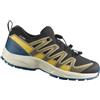 Salomon Scarpe Bambino Xa Pro V8 Waterproof Giallo/blu, Taglia: 28, giallo/blu