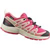 Salomon Scarpe Bambina Xa Pro V8 Waterproof Rosa, Taglia: 32, rosa