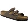 Birkenstock Ciabatte Donna Florida Birko-flor Nubuck Marrone, Taglia: 36, marrone