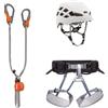 Petzl Kit Ferrata Eashook Grigio, Taglia: II, grigio