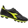 Diadora Scarpe Uomo Brasil Icon R Lpu Giallo/nero, Taglia: 8 UK - 42, giallo/nero