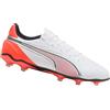 Puma Scarpe Uomo King Match Fg/ag Arancio/bianco, Taglia: 9,5 UK - 44, arancio/bianco