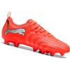 Puma Scarpe Bambino Future 9 Play Fg/ag Rosso, Taglia: 12 UK - 31, rosso