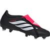 Adidas Scarpe Uomo Predator League Fold-over Tongue Sg Rosso/nero, Taglia: 7 UK - 40 2/3, rosso/nero