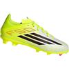 Adidas Scarpe Bambino F50 League Cleats Fg/mg Giallo/bianco, Taglia: 33, giallo/bianco