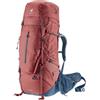 Deuter Zaino Aircontact X 80+15 Sl Rosso/blu, Taglia: >70, rosso/blu