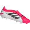 Adidas Scarpe Uomo Predator League Fold-over Tongue Fg/mg Rosso/bianco, Taglia: 6 UK - 39 1/3, rosso/bianco