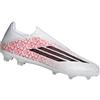 Adidas Scarpe Uomo F50 League Lamine Yamal Laceless Fg/mg Rosso/bianco, Taglia: 10,5 UK-45 1/3, rosso/bianco